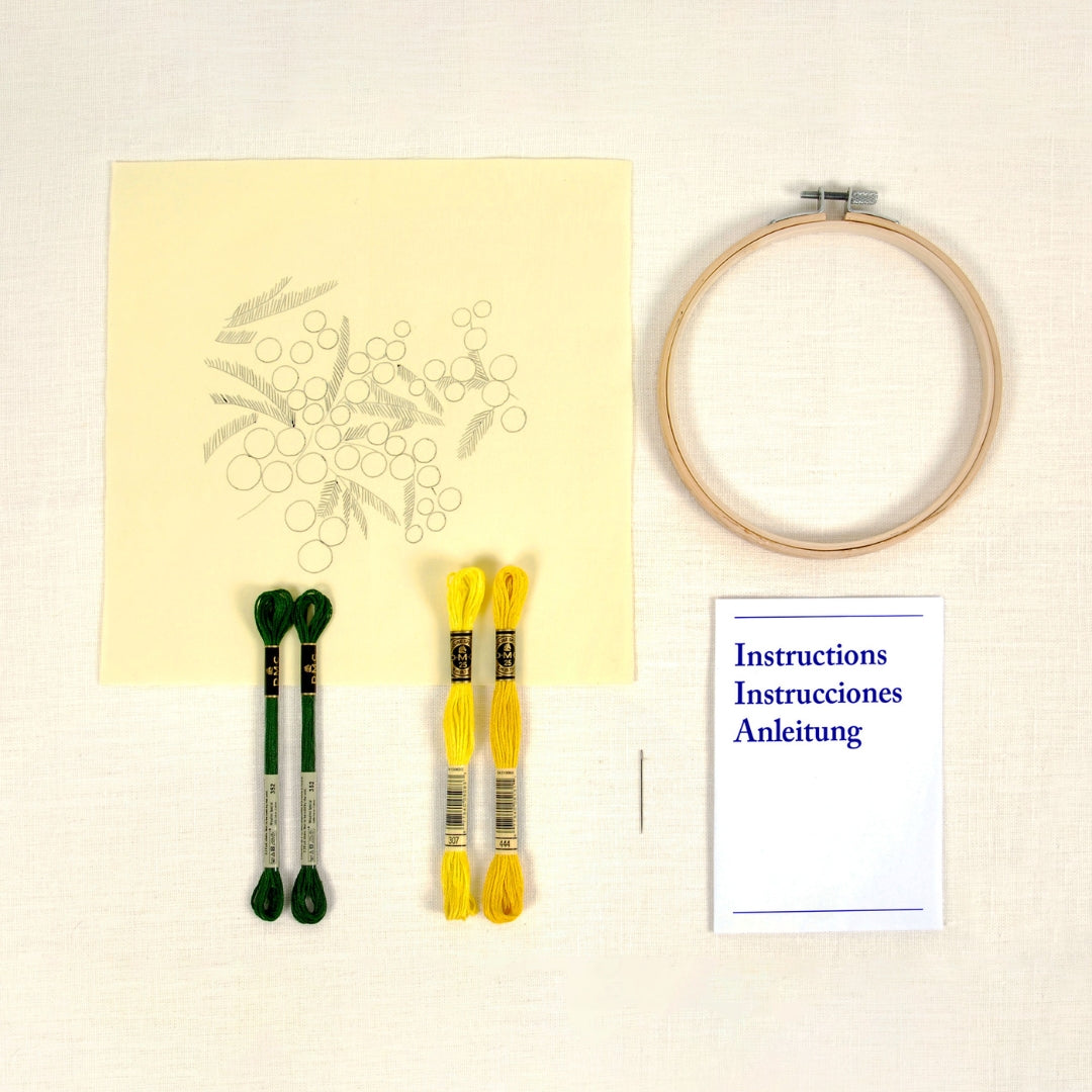 Kit de bordado Mimosa-DMC