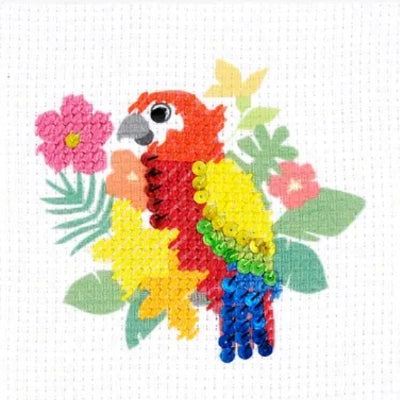 Kit de bordado Loro-DMC