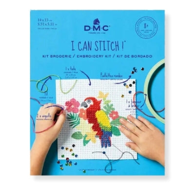 Kit de bordado Loro-DMC