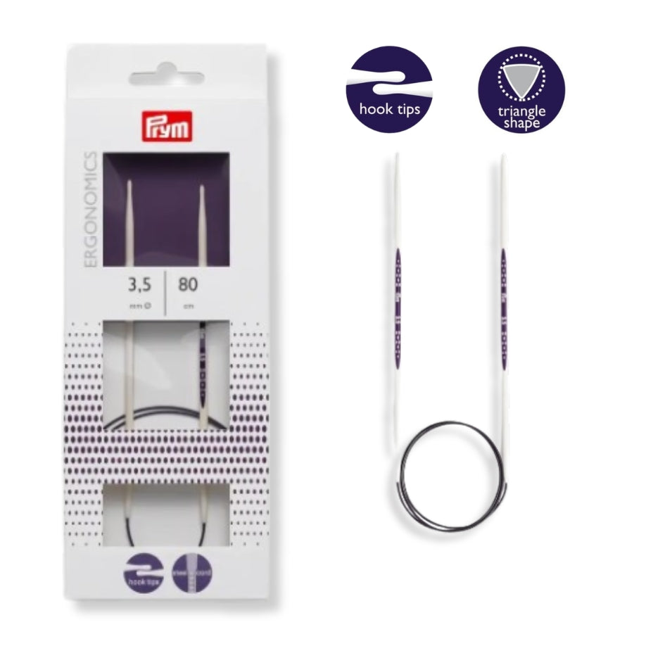 Palillo circular ergo. 80 cm - Prym (dif num.)