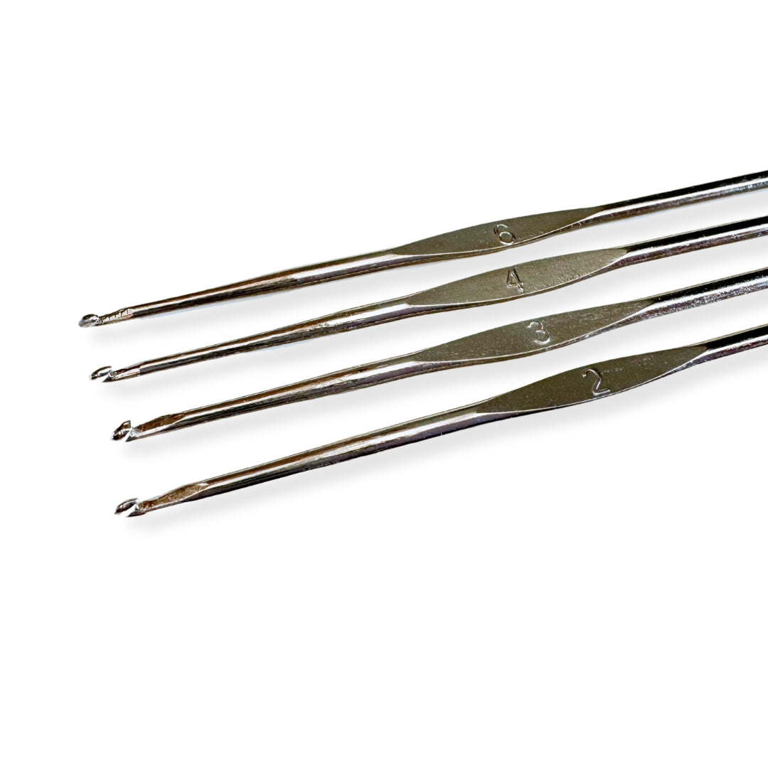 Crochet Acero (dif. numeros)