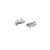 Broche separador 2 argollas - plata