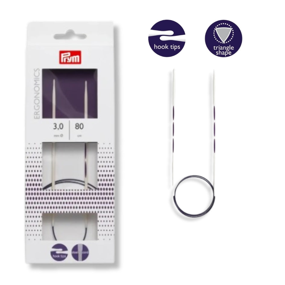 Palillo circular ergo. 80 cm - Prym (dif num.)