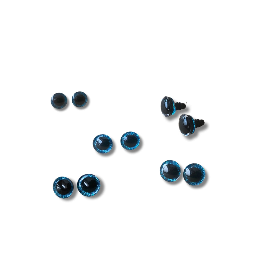 Ojos Amigurumi Cristal (5 pares)