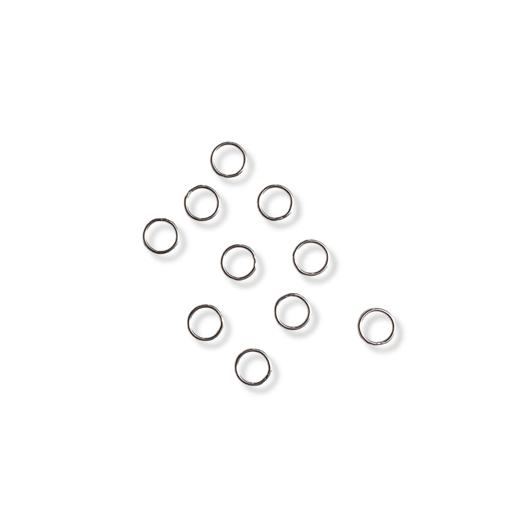 Argolla Cerrada - Plata 22 GA (10 u)
