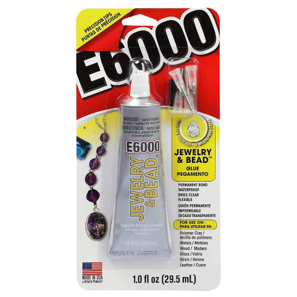 Pegamento Multiuso E6000 - Joyas y Mostacillas - Sin Enredos