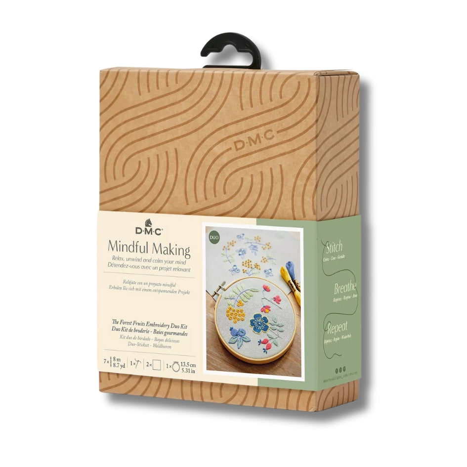 Kit de bordado Duo Bayas Deliciosas (DMC)