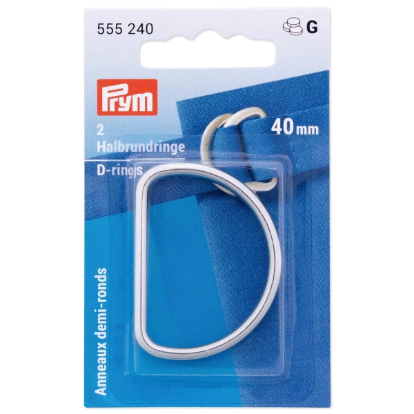 Anillos en D (40 mm)- PRYM