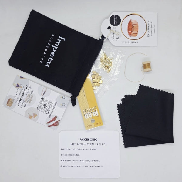 KIT Anillo Tila Gold - Impetu