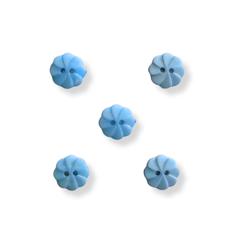 Botón Plastico Remolino (5 u) (dif.colores)