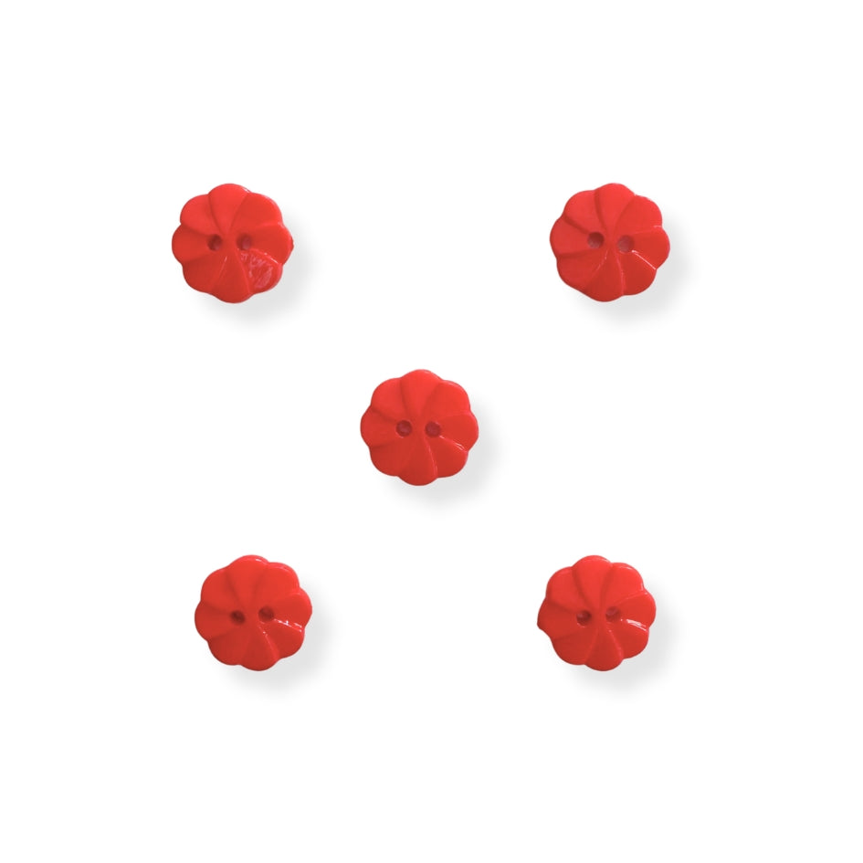 Botón Plastico Remolino (5 u) (dif.colores)