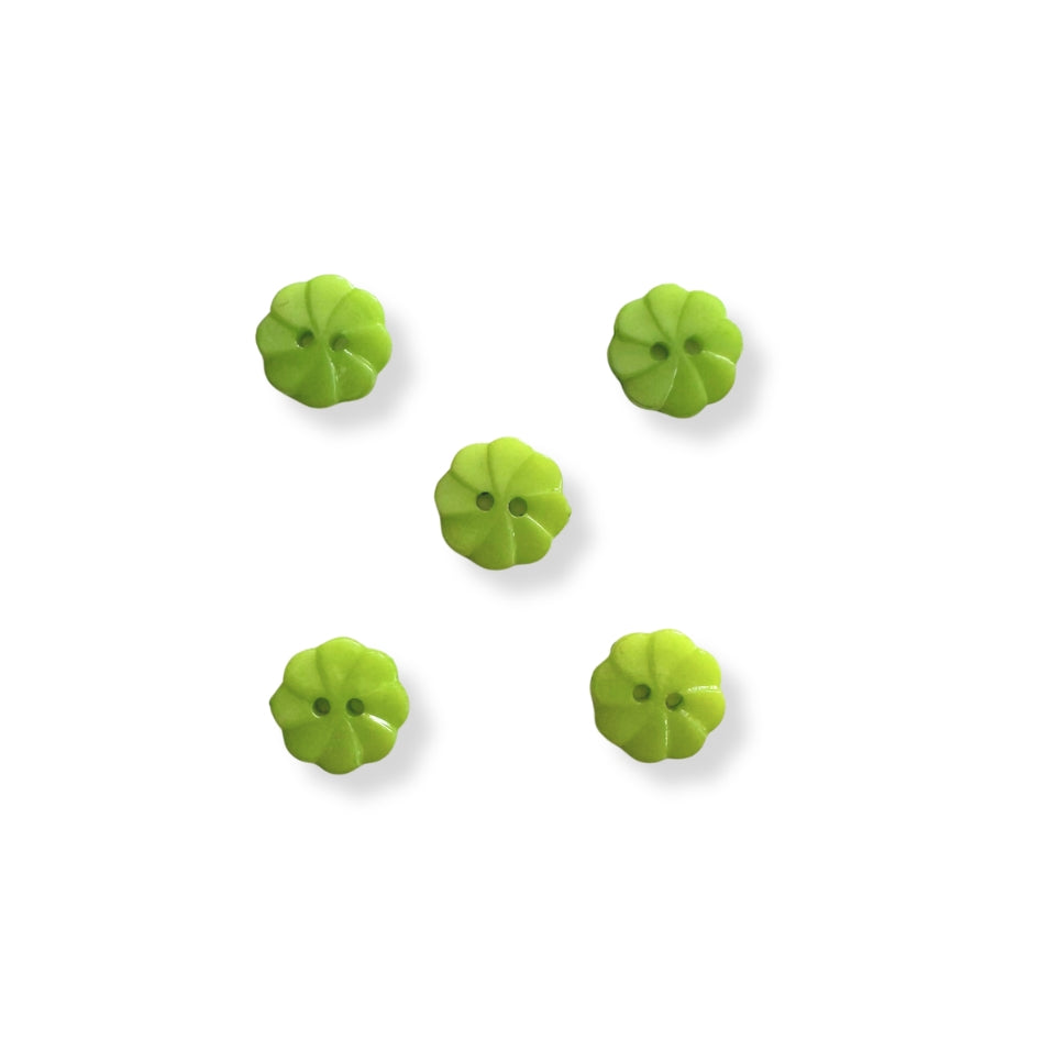 Botón Plastico Remolino (5 u) (dif.colores)