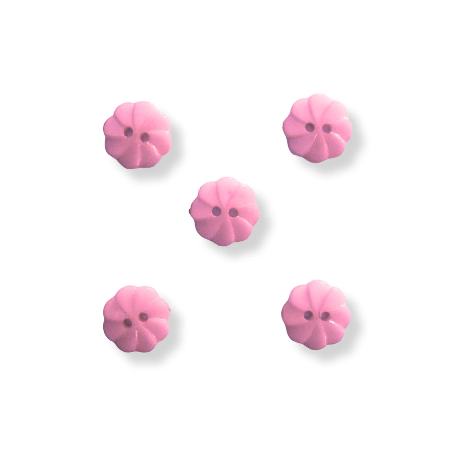 Botón Plastico Remolino (5 u) (dif.colores)