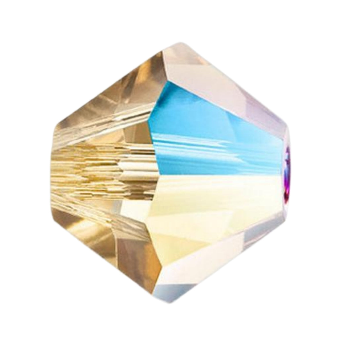 Cristal Bicono 4mm GLITTER - PRECIOSA
