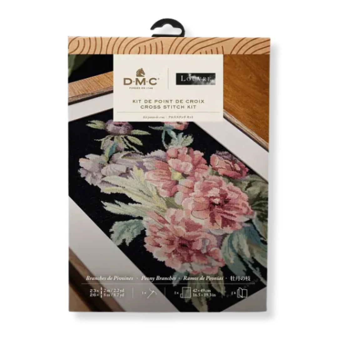 Kit de bordado Ramo Peonias (DMC)