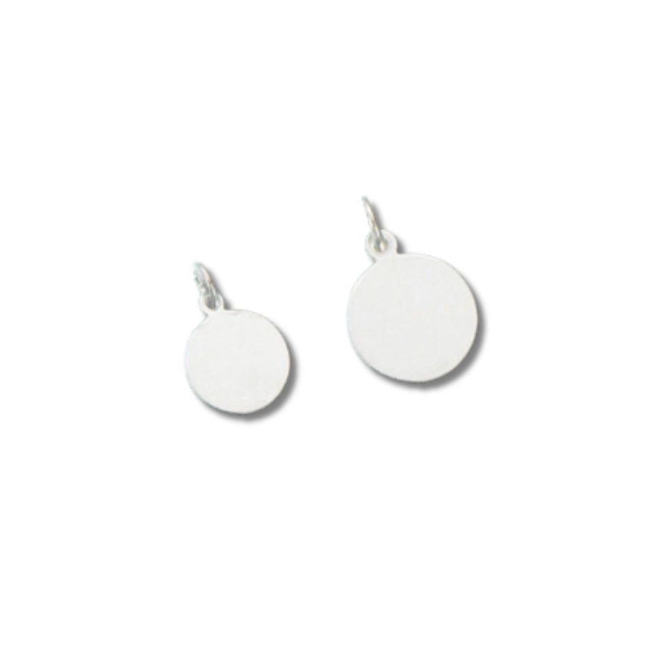 Colgante placa- plata