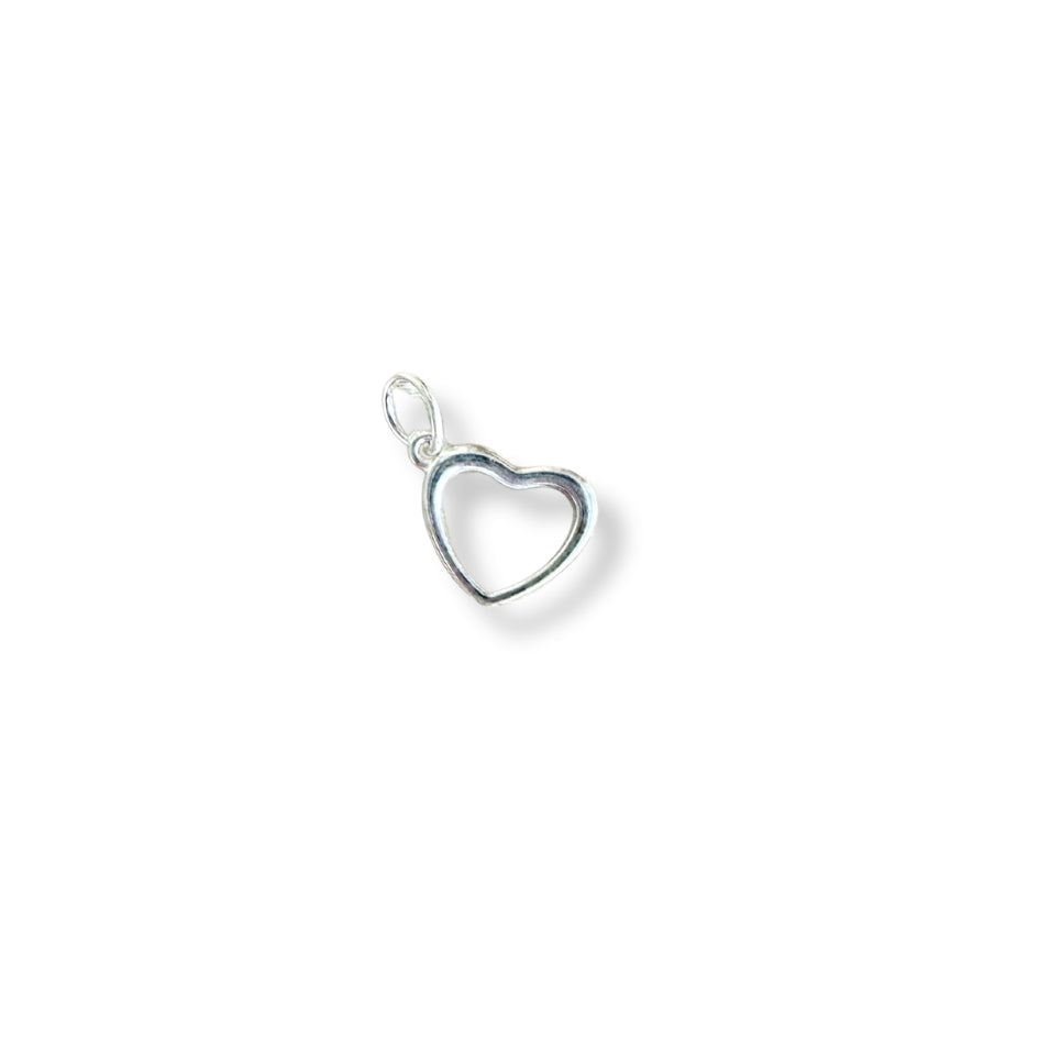 Colgante corazon- plata