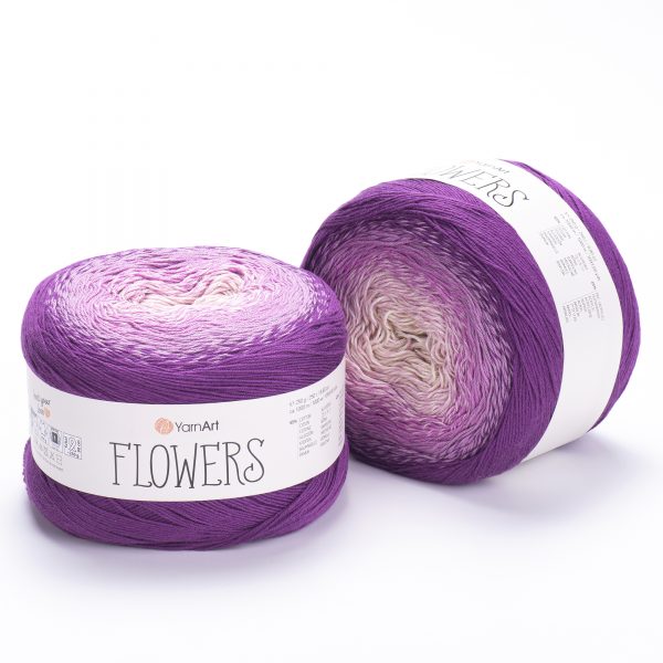 Flowers - Yarn Art