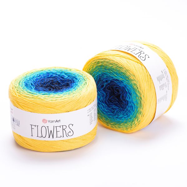 Flowers - Yarn Art