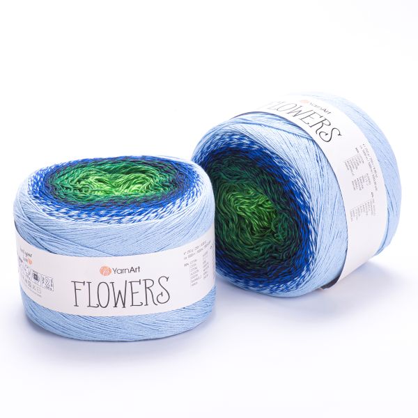 Flowers - Yarn Art