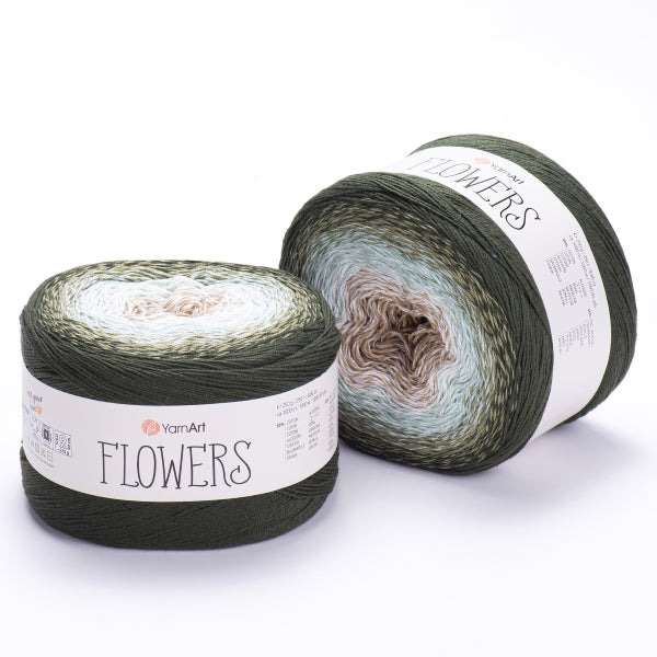Flowers - Yarn Art