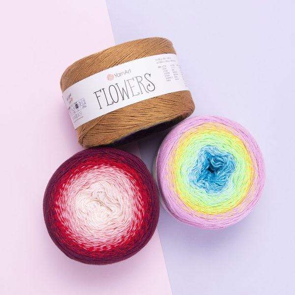 Flowers - Yarn Art