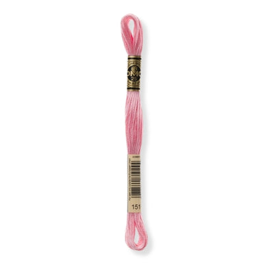Hilo Bordar Mouliné 117 DMC (Rosados)