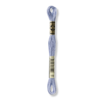 Hilo Bordar Mouliné 117 DMC (Azules)