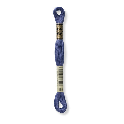 Hilo Bordar Mouliné 117 DMC (Azules)