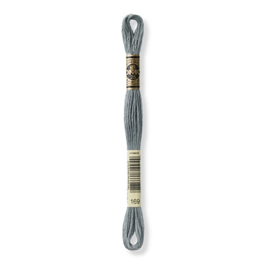 Hilo Bordar Mouliné 117 DMC (Grises)