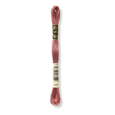 Hilo Bordar Mouliné 117 DMC (Rosados)