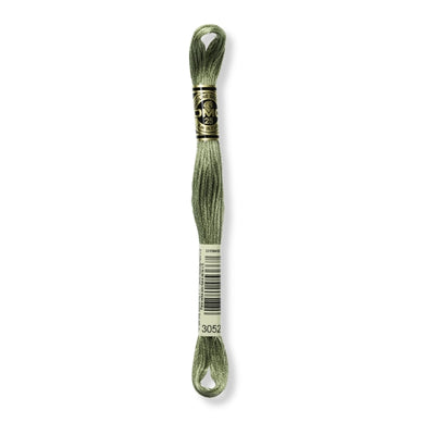Hilo Bordar Mouliné 117 DMC (Verdes)