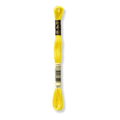 Hilo Bordar Mouliné 117 DMC (Amarillos)