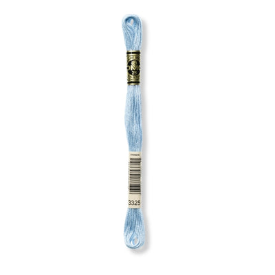 Hilo Bordar Mouliné 117 DMC (Azules)