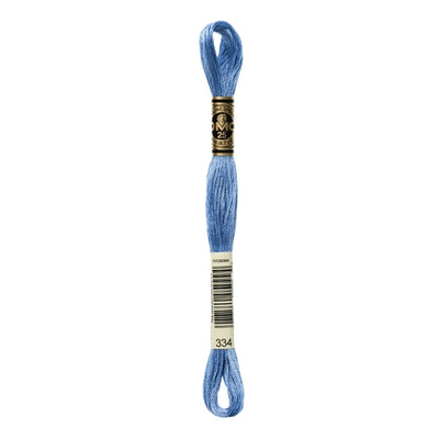 Hilo Bordar Mouliné 117 DMC (Azules)