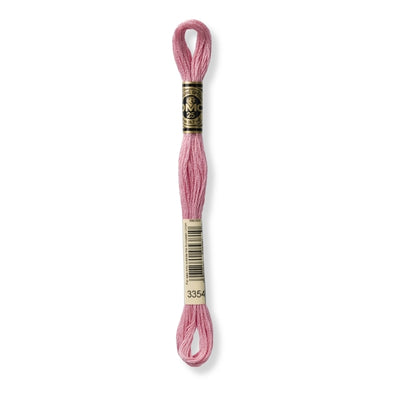 Hilo Bordar Mouliné 117 DMC (Rosados)