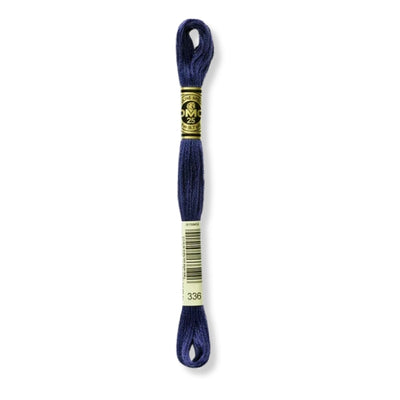 Hilo Bordar Mouliné 117 DMC (Azules)