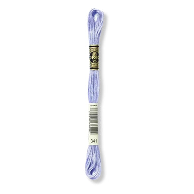 Hilo Bordar Mouliné 117 DMC (Azules)