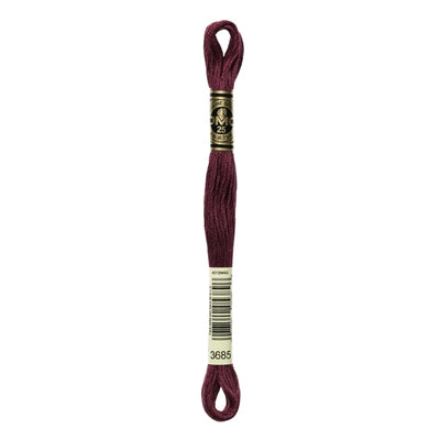 Hilo Bordar Mouliné 117 DMC (Rojos)