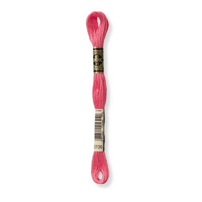 Hilo Bordar Mouliné 117 DMC (Rosados)