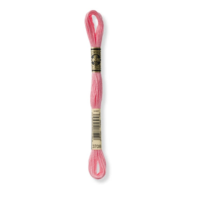 Hilo Bordar Mouliné 117 DMC (Rosados)