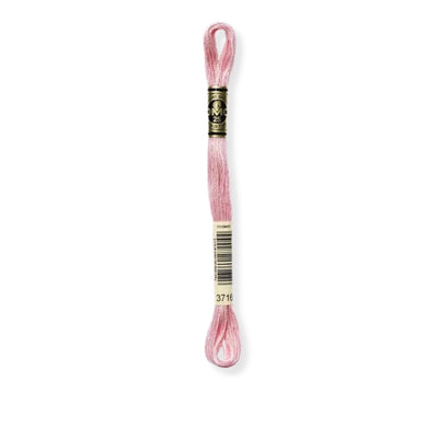 Hilo Bordar Mouliné 117 DMC (Rosados)