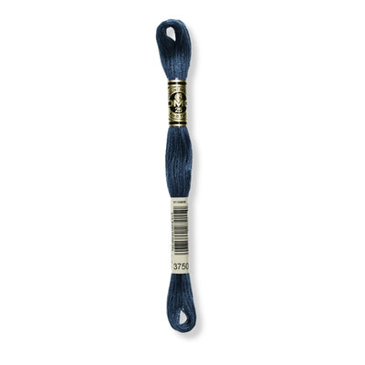 Hilo Bordar Mouliné 117 DMC (Azules)