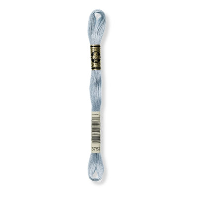 Hilo Bordar Mouliné 117 DMC (Azules)