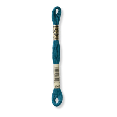 Hilo Bordar Mouliné 117 DMC (Azules)