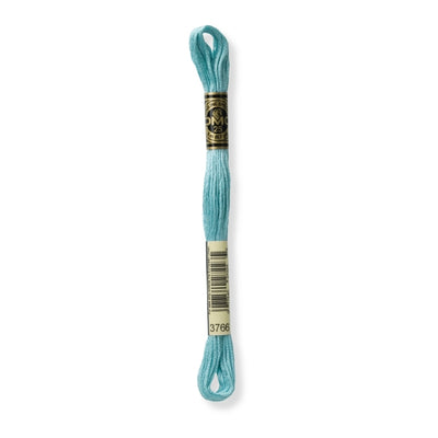 Hilo Bordar Mouliné 117 DMC (Azules)