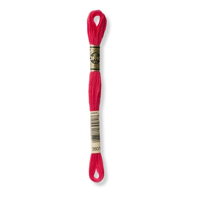 Hilo Bordar Mouliné 117 DMC (Rojos)
