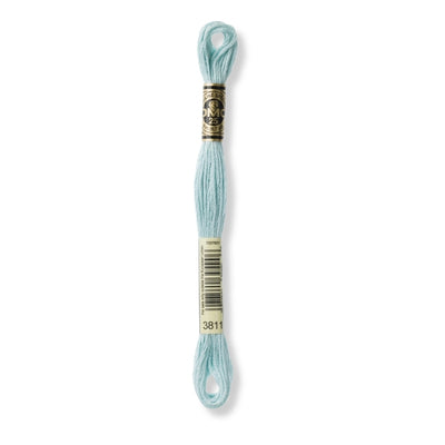 Hilo Bordar Mouliné 117 DMC (Azules)