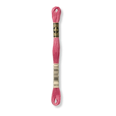 Hilo Bordar Mouliné 117 DMC (Rosados)