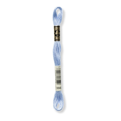 Hilo Bordar Mouliné 117 DMC (Azules)